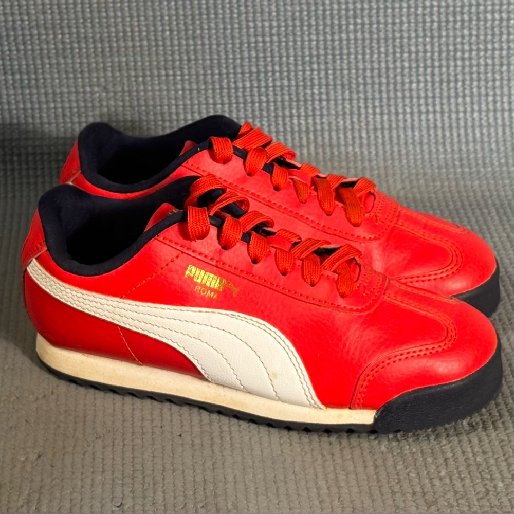 PUMA Toddler Boys Roma Country Pack Ac Slip On Sneakers Red‎ Size 1